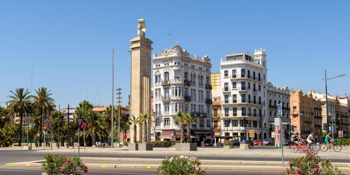 Апартаменты Habitacion Centrica En Acogedora Casa Валенсия Экстерьер фото